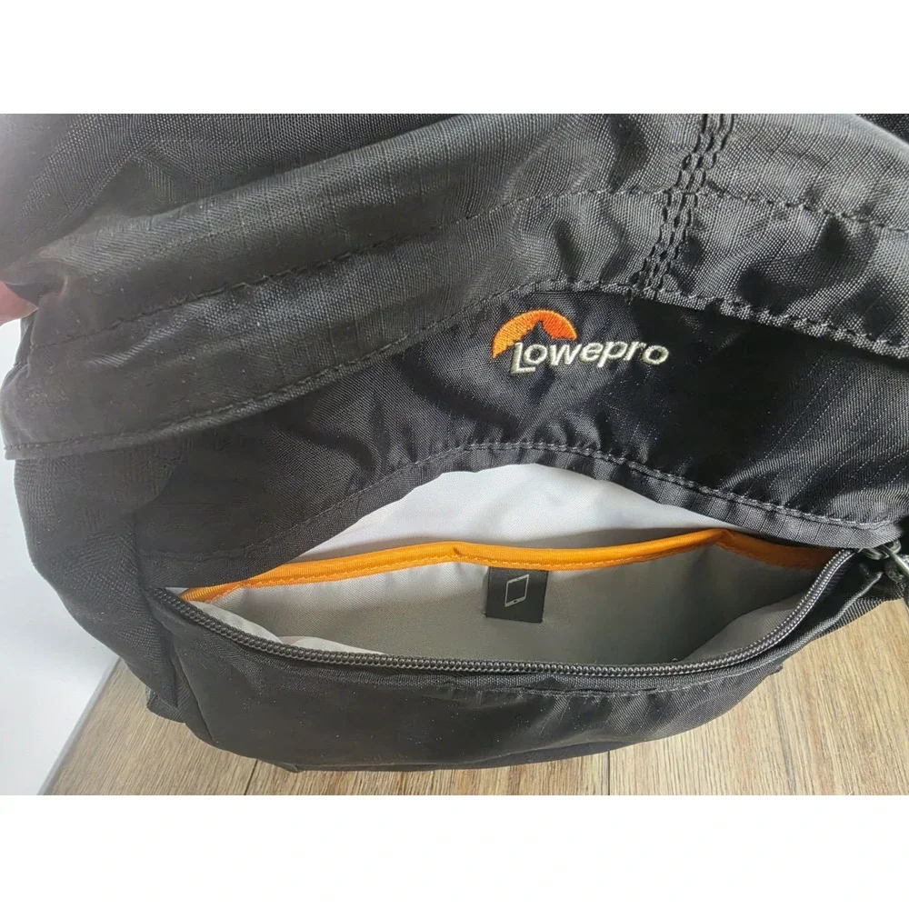 Lowepro Photo Hatchback BP 150 AW II Camera Backpack Black Grey 16in